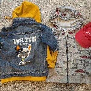 Boys Hoodies And Hat Set Size 5